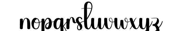 Lightrays Font LOWERCASE