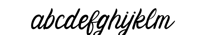 Lighty Font LOWERCASE