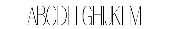 Lign?e Regular Font UPPERCASE