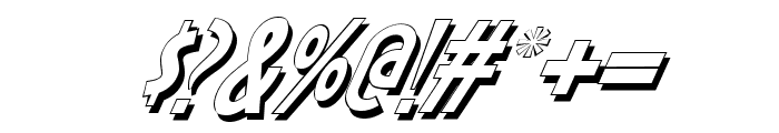 Ligthmirror Italic Font OTHER CHARS