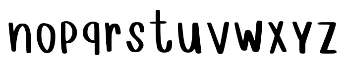 Liilex Regular Font LOWERCASE