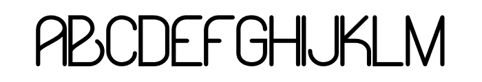 Likeguard Font UPPERCASE