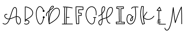 LikelyNot Font UPPERCASE