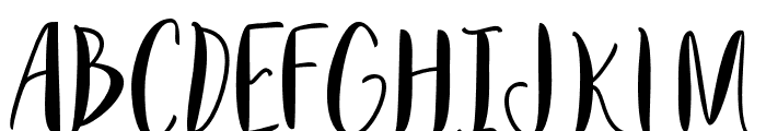 LilacScript Font UPPERCASE