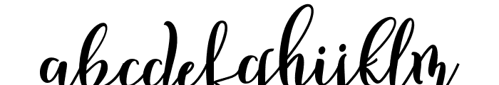 LilacScript Font LOWERCASE
