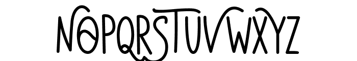Lily Bird Font LOWERCASE