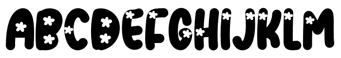 Lily Clover Font UPPERCASE
