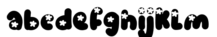 Lily Clover Font LOWERCASE