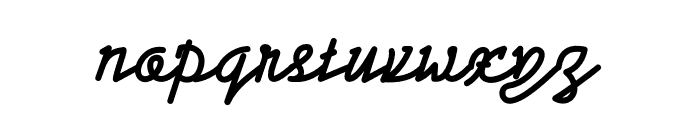 Lily Font LOWERCASE