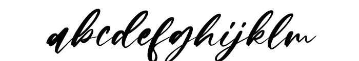Limited Edition Italic Font LOWERCASE