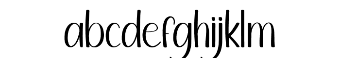 Limited Signatures Font LOWERCASE