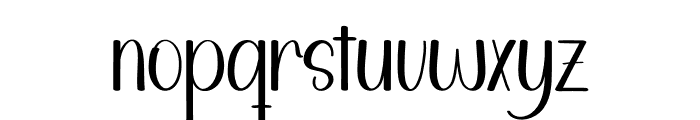 Limited Signatures Font LOWERCASE