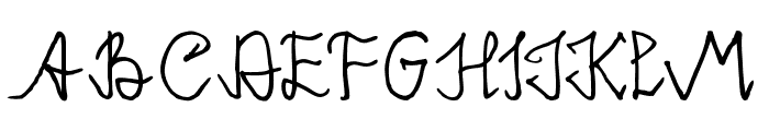 Limpoke Font Regular Font UPPERCASE