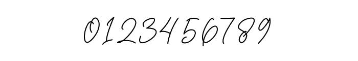 Line Signature Font OTHER CHARS