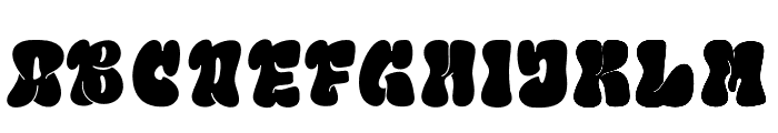 LineGravity Font UPPERCASE