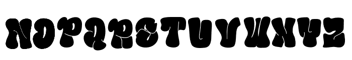LineGravity Font UPPERCASE
