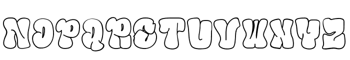 LineGravity Font LOWERCASE
