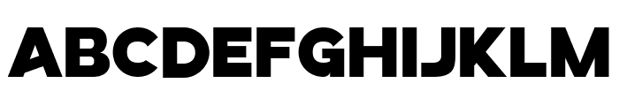 Linea Nova Black Font UPPERCASE