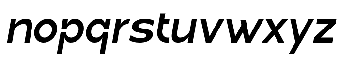 Linea Nova Semi Bold Italic Font LOWERCASE