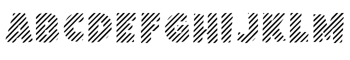 Linean Regular Font UPPERCASE