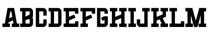 Linear Varsity Font LOWERCASE