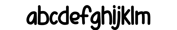 Linecah Font LOWERCASE