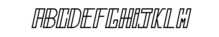 Linegers Italic Font LOWERCASE