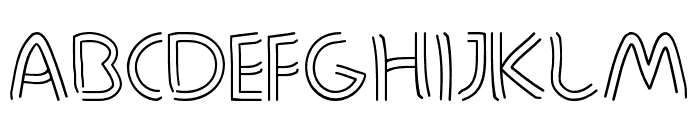 LinerNotes-Regular Font LOWERCASE