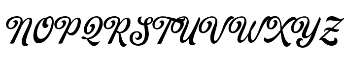 Linestay-Regular Font UPPERCASE