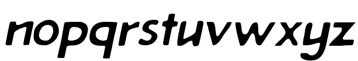 Linewleum Light Oblique Font LOWERCASE