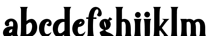 Linford Font LOWERCASE