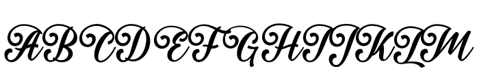 Lingstone Font UPPERCASE