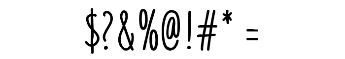 Liniga Serif Font OTHER CHARS