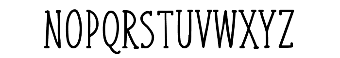 Liniga Serif Font UPPERCASE