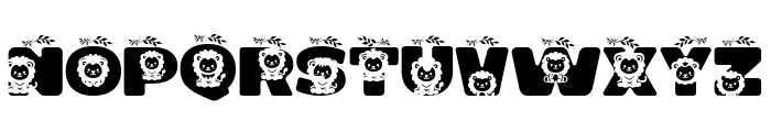 Lion Star Font UPPERCASE