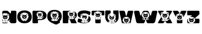 Lion Star Font LOWERCASE