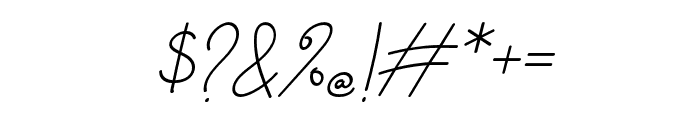 Liona Italic Font OTHER CHARS