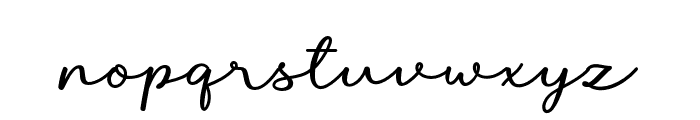 Liontin Font LOWERCASE