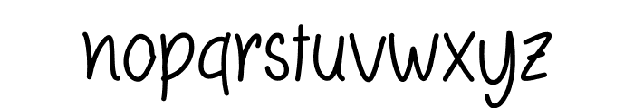 Lipstick Font LOWERCASE