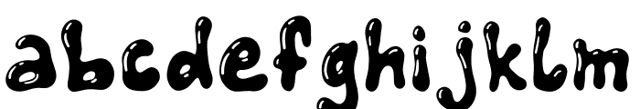 Liquifi Font LOWERCASE