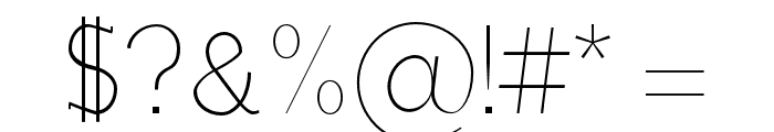 Lisandro-Regular Font OTHER CHARS
