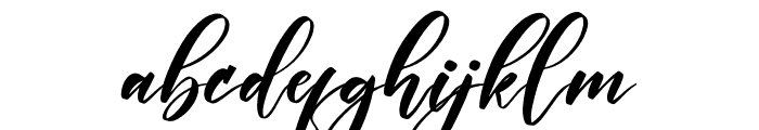 Listhon Font LOWERCASE