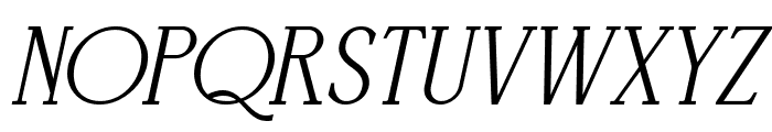 Listian Bold Italic Font UPPERCASE