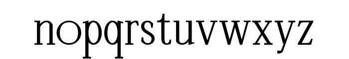 Listian Bold Font LOWERCASE