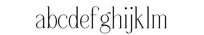 Listian Font LOWERCASE