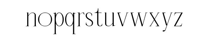 Listian Font LOWERCASE