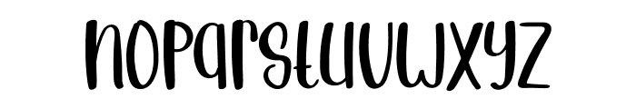 Litle  Monster Font LOWERCASE
