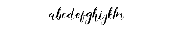 Little Bethany Font LOWERCASE