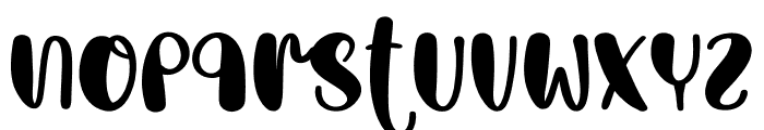 Little Bunny Solid Font LOWERCASE