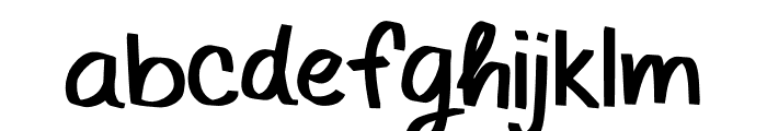 Little Frog Font LOWERCASE